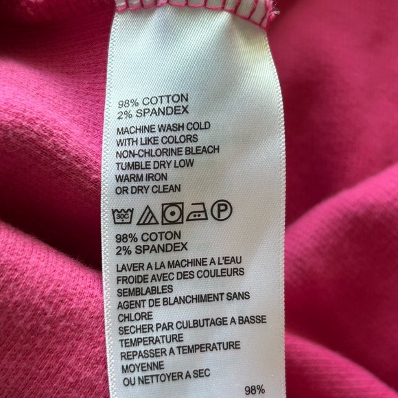 Tommy Bahama Pink Zip Jacket Small Soft Travel - Picture 5 of 7